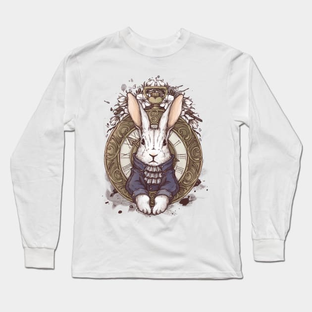 The White Rabbit Long Sleeve T-Shirt by xMorfina